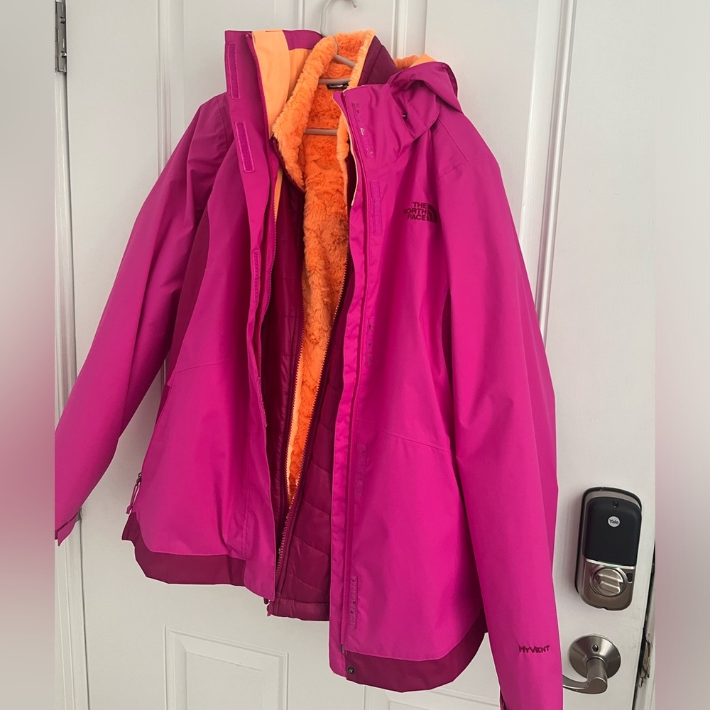 The North Face - 2 piece winter coat